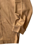 画像をギャラリービューアに読み込む, L/S ONE POINT T-SHIRT / BROWN [SIZE: XL USED]
