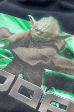 画像をギャラリービューアに読み込む, Y2K EARLY 00'S YODA T-SHIRT / BLACK [SIZE: M USED]
