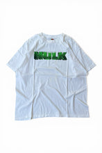 画像をギャラリービューアに読み込む, MADE IN USA 00'S HULK LOGO S/S T-SHIRT / WHITE [SIZE: XL USED]
