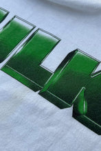 画像をギャラリービューアに読み込む, MADE IN USA 00'S HULK LOGO S/S T-SHIRT / WHITE [SIZE: XL USED]
