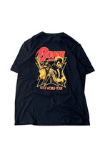 画像をギャラリービューアに読み込む, DAVID BOWIE 1972 WORLD TOUR T-SHIRT / BLACK [SIZE: L USED]
