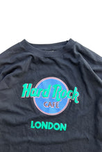 画像をギャラリービューアに読み込む, MADE IN PERU LONDON PRINT ADVERTISING T-SHIRT / BLACK [SIZE: XL USED]
