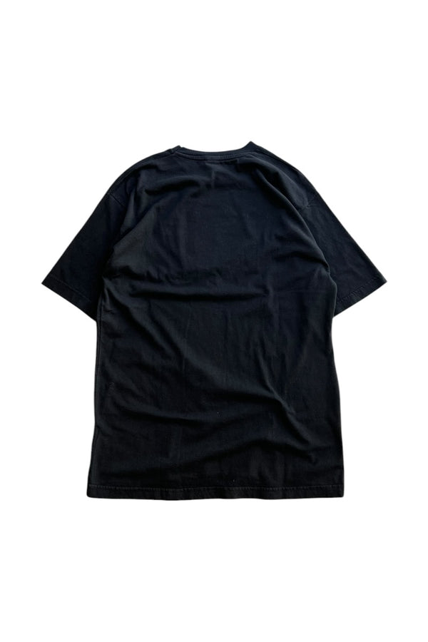 MADE IN PERU LONDON PRINT ADVERTISING T-SHIRT / BLACK [SIZE: XL USED]