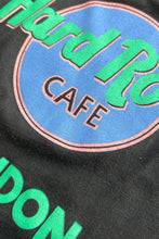 画像をギャラリービューアに読み込む, MADE IN PERU LONDON PRINT ADVERTISING T-SHIRT / BLACK [SIZE: XL USED]
