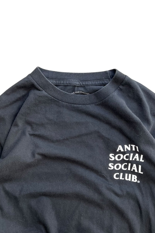 MADE IN USA LOGO T-SHIRT / BLACK [SIZE: M USED]