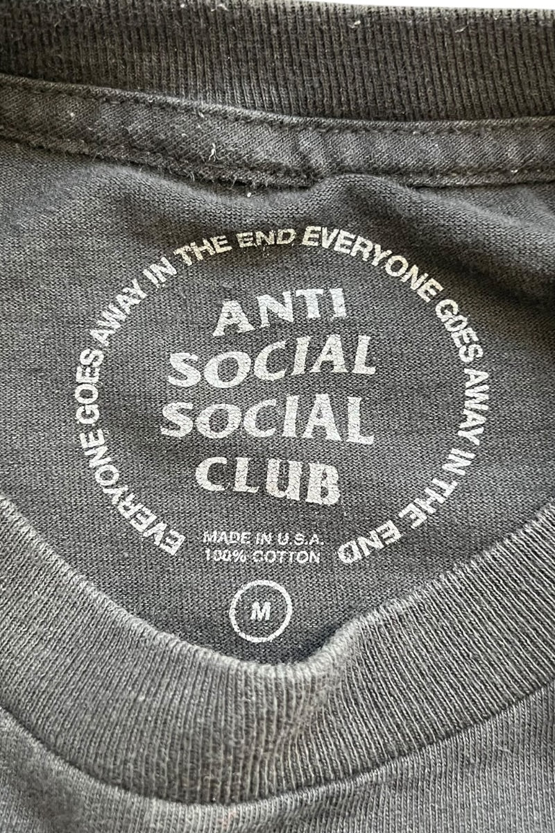 MADE IN USA LOGO T-SHIRT / BLACK [SIZE: M USED]
