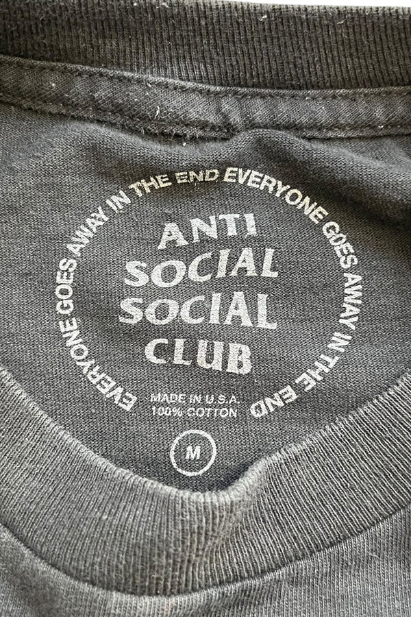 MADE IN USA LOGO T-SHIRT / BLACK [SIZE: M USED]