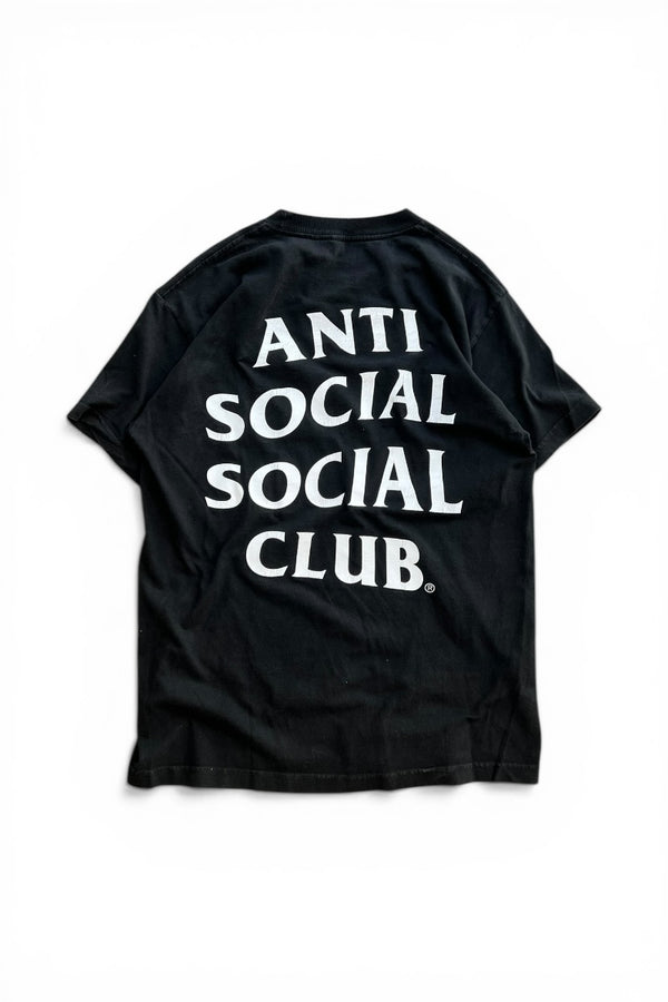 MADE IN USA LOGO T-SHIRT / BLACK [SIZE: M USED]