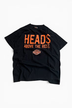 画像をギャラリービューアに読み込む, MADE IN USA 98'S HEADS ABOVE THE REST T-SHIRT / BLACK [SIZE: L USED]
