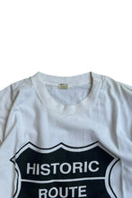 画像をギャラリービューアに読み込む, MADE IN USA 80'S ROUTE 66 T-SHIRT / WHITE [SIZE: L USED]
