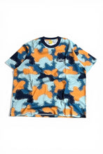 画像をギャラリービューアに読み込む, SPRAY CAMO T-SHIRT / BLUE [SIZE: L USED]
