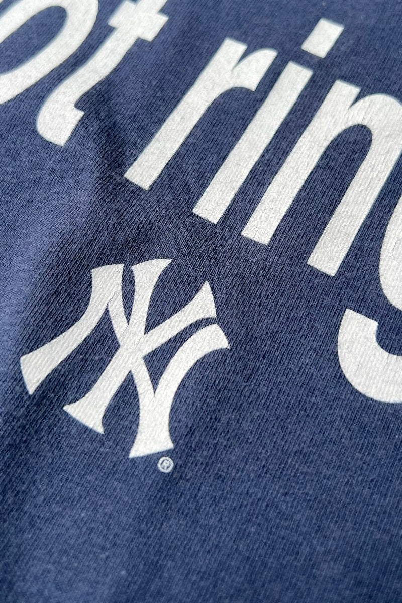 05'S GOT RINGS YANKEES T-SHIRT / NAVY [SIZE: L USED]