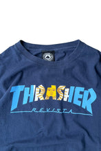 画像をギャラリービューアに読み込む, REVISTA LOGO T-SHIRT USA企画品 / NAVY [SIZE: L USED]
