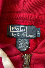 画像をギャラリービューアに読み込む, ZIP HOODIE SWEATSHIRT / RED [SIZE: XL USED]
