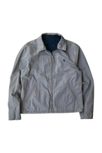 画像をギャラリービューアに読み込む, REVERSIBLE ZIP UP JACKET / NAVY / GRAY [SIZE: M USED]
