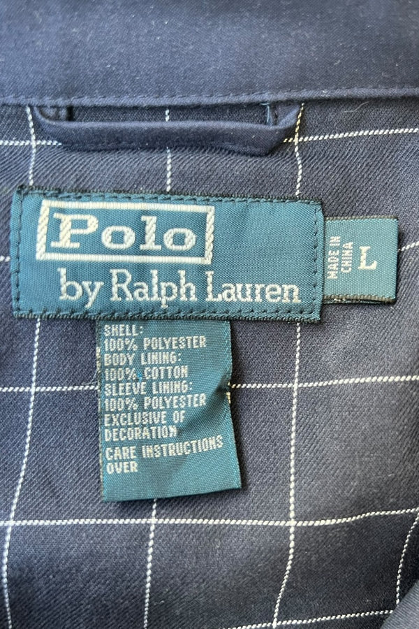ZIP UP JACKET / NAVY [SIZE: L USED]