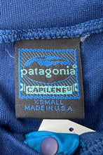 画像をギャラリービューアに読み込む, MADE IN USA 92'S CAPILENE L/S HENLEY-NECK BASE LAYER / BLUE [SIZE: XS USED]

