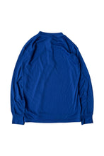 画像をギャラリービューアに読み込む, MADE IN USA 92'S CAPILENE L/S HENLEY-NECK BASE LAYER / BLUE [SIZE: XS USED]
