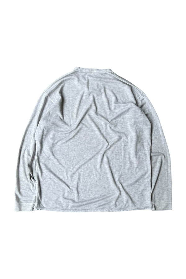 MADE IN USA 00s CAPILENE L/S BASE LAYER / GRAY [SIZE: XL USED]