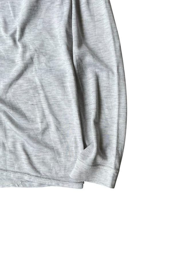 MADE IN USA 00s CAPILENE L/S BASE LAYER / GRAY [SIZE: XL USED]
