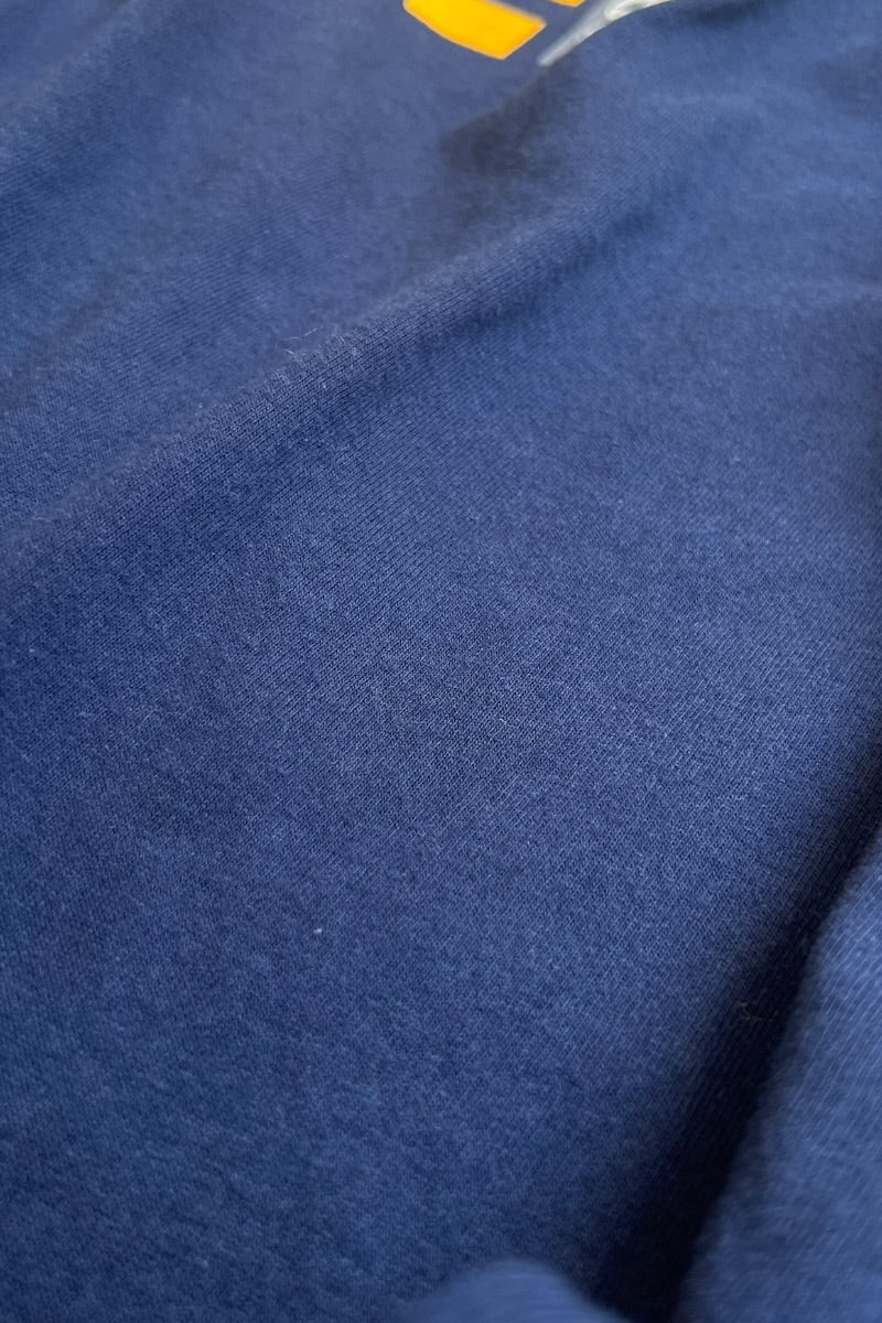 MADE IN USA 90'S SKATEBOARDING L/S T-SHIRT / NAVY [SIZE: M USED]
