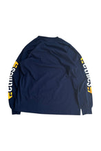 画像をギャラリービューアに読み込む, MADE IN USA 90'S SKATEBOARDING L/S T-SHIRT / NAVY  [SIZE: M USED]
