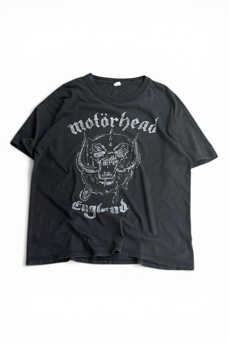 90'S MOTORHEAD BAND T-SHIRT / BLACK [SIZE: L USED]