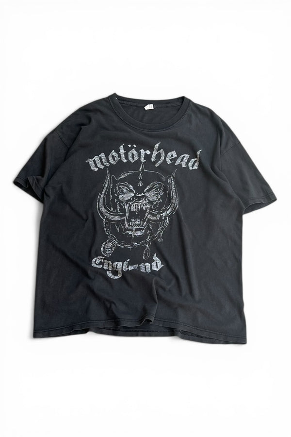 90'S MOTORHEAD BAND T-SHIRT / BLACK [SIZE: L USED]