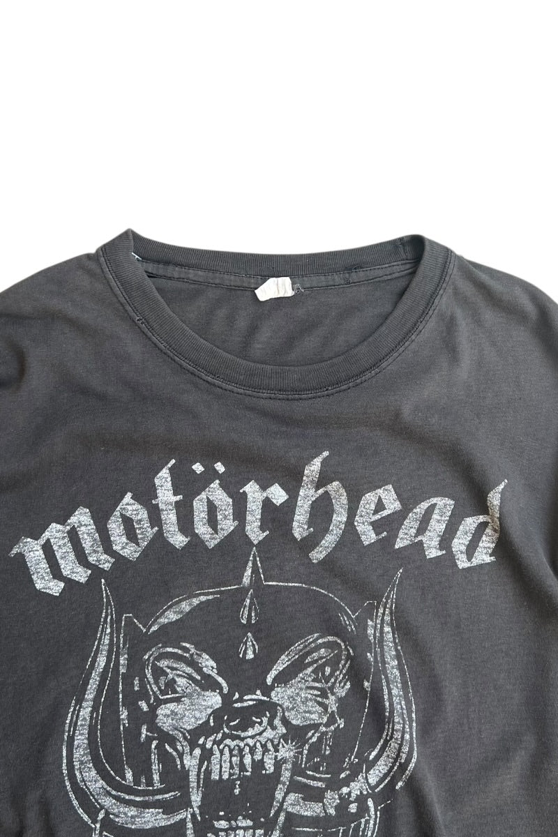 90'S MOTORHEAD BAND T-SHIRT / BLACK [SIZE: L USED]