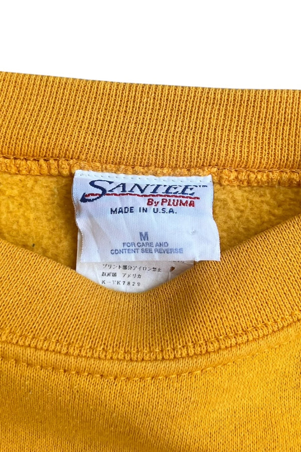 MADE IN USA 88'S BETTY SWEATSHIRT / YELLOW [SIZE: M USED]