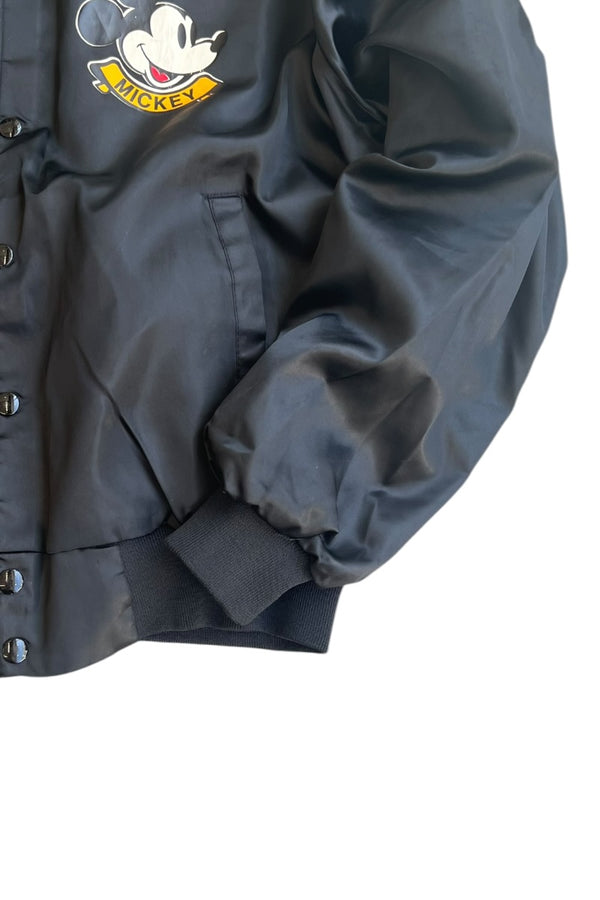 MADE IN USA 86'S MICKEY SATIN JACKET / BLACK [SIZE: L USED]