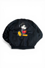 画像をギャラリービューアに読み込む, MADE IN USA 86'S MICKEY SATIN JACKET / BLACK [SIZE: L USED]
