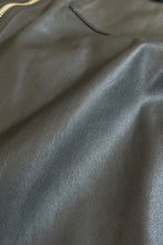 画像をギャラリービューアに読み込む, SHEEP LEATHER WESTERN SHIRT JACKET / BLACK [SIZE: L USED]
