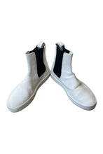 画像をギャラリービューアに読み込む, MADE IN ITALY LEATHER SIDE GORE BOOTS / WHITE [SIZE: 43 (27.5cm相当) USED]
