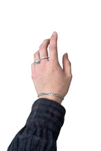 画像をギャラリービューアに読み込む, MADE IN ITALY 925 SILVER BRACELET / SILVER [SIZE: ONE SIZE USED]
