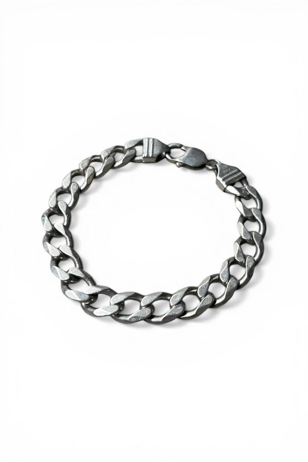 MADE IN ITALY 925 SILVER CHAIN BRACELET / SILVER [SIZE: ONE SIZE USED]