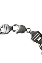 画像をギャラリービューアに読み込む, MADE IN ITALY 925 SILVER CHAIN BRACELET / SILVER [SIZE: ONE SIZE USED]

