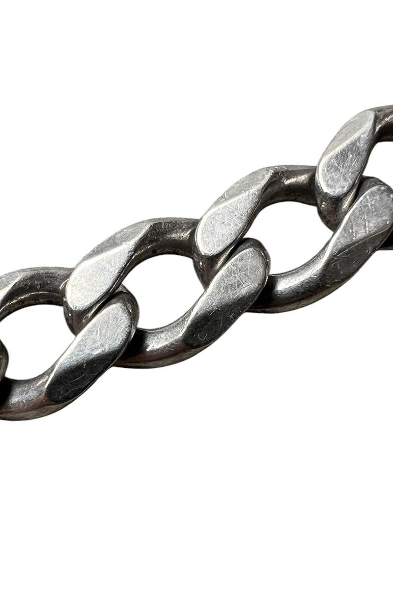 MADE IN ITALY 925 SILVER CHAIN BRACELET / SILVER [SIZE: ONE SIZE USED]