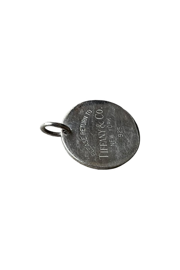 925 SILVER RETURN TO TIFFANY PENDANT TOP / SILVER [SIZE: ONE SIZE USED]