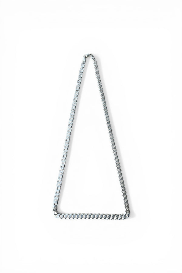 MADE IN ITALY 925 SILVER CHAIN NECKLACE / SILVER [SIZE: ONE SIZE USED]