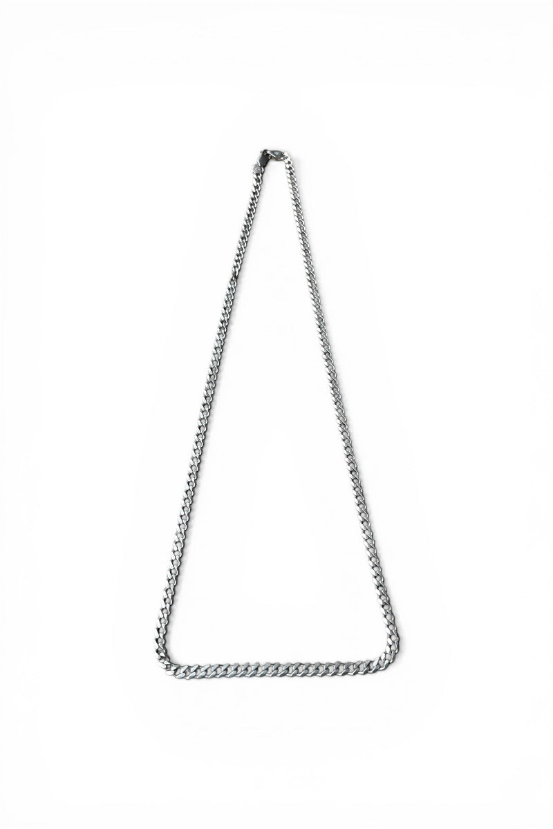 MADE IN ITALY 925 SILVER CHAIN NECKLACE / SILVER [SIZE: ONE SIZE USED]