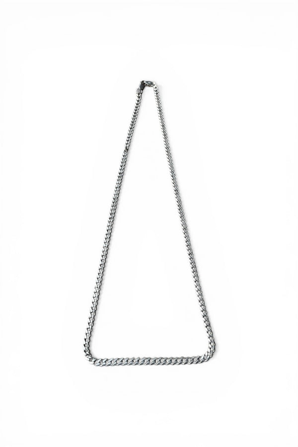 MADE IN ITALY 925 SILVER CHAIN NECKLACE / SILVER [SIZE: ONE SIZE USED]