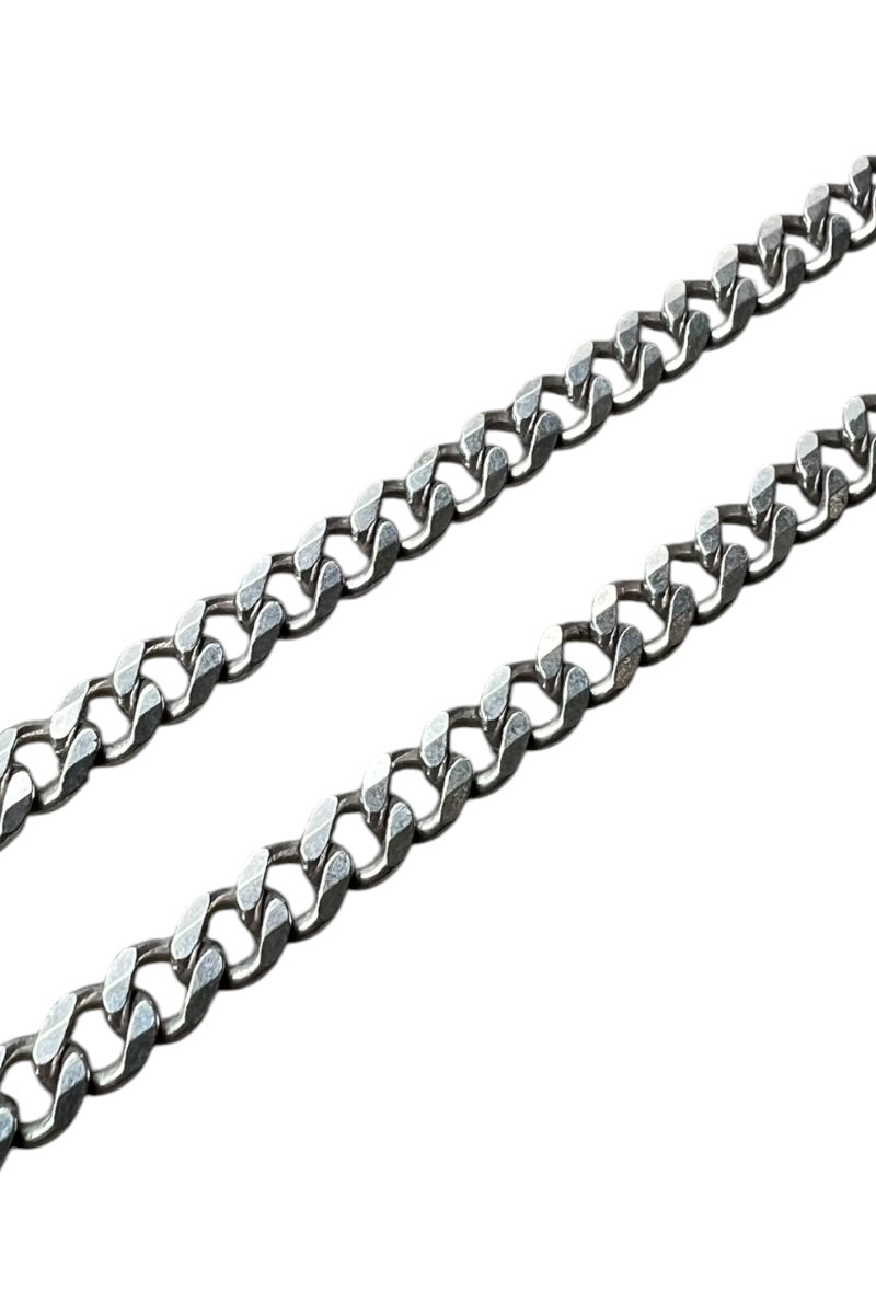 MADE IN ITALY 925 SILVER CHAIN NECKLACE / SILVER [SIZE: ONE SIZE USED]