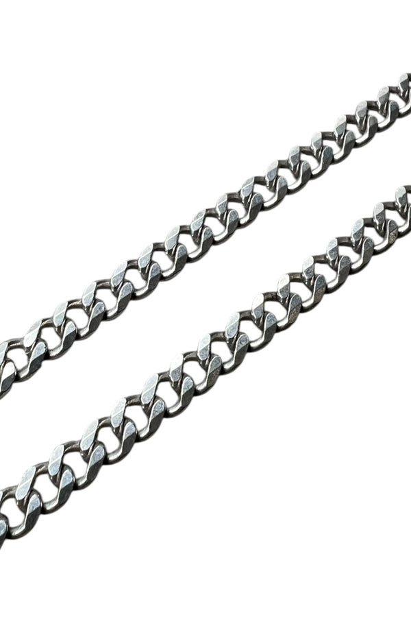 MADE IN ITALY 925 SILVER CHAIN NECKLACE / SILVER [SIZE: ONE SIZE USED]
