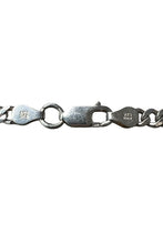 画像をギャラリービューアに読み込む, MADE IN ITALY 925 SILVER CHAIN NECKLACE / SILVER [SIZE: ONE SIZE USED]
