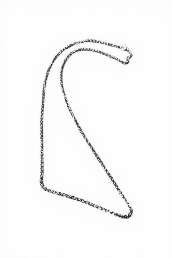 MADE IN ITALY 925 SILVER NECKLACE / SILVER [SIZE: ONE SIZE USED]