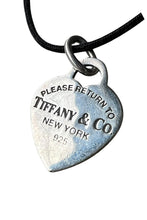 画像をギャラリービューアに読み込む, 925 SILVER RETURN TO TIFFANY PLATE NECKLACE / SILVER [SIZE: ONE SIZE USED]
