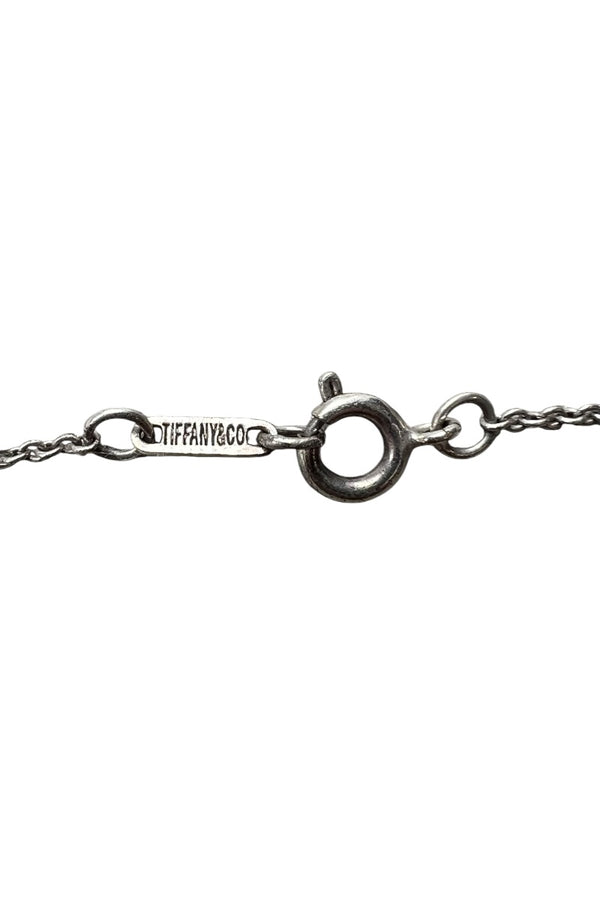 925 SILVER RETURN TO TIFFANY PLATE NECKLACE / SILVER [SIZE: ONE SIZE USED]
