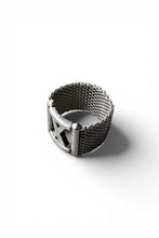 画像をギャラリービューアに読み込む, 925 SILVER ATLAS MESH RING / SILVER  [SIZE: 11号相当 USED]
