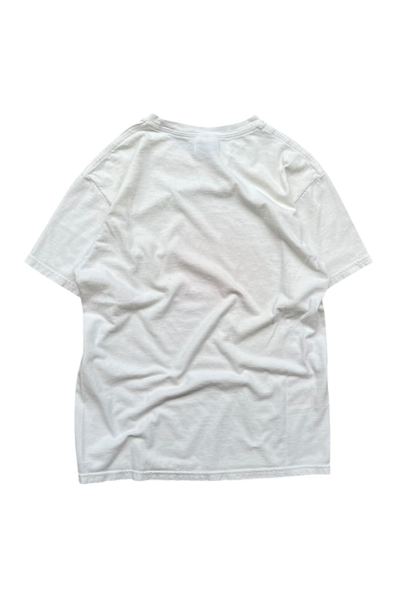 Y2K 06'S RED HOT CHILI PEPPERS BAND T-SHIRT / WHITE [SIZE: S USED]